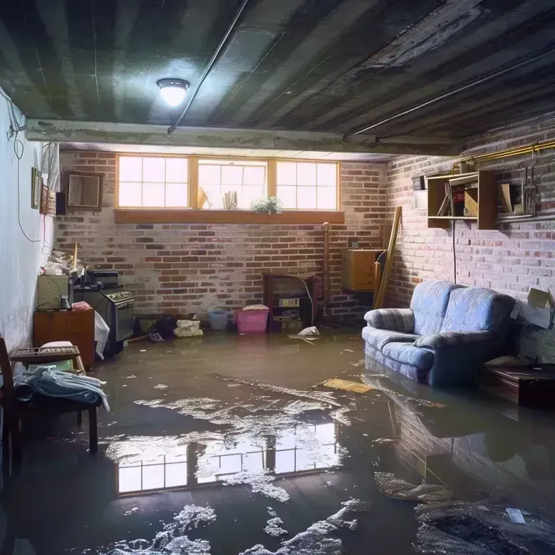 Flooded Basement Cleanup in Carnegie, OK